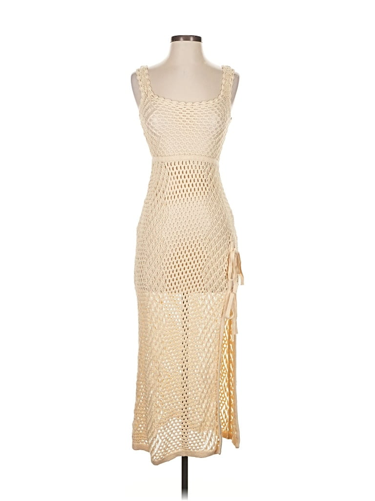 Pre-owned Camila Coelho Cocktail Dress In Gold