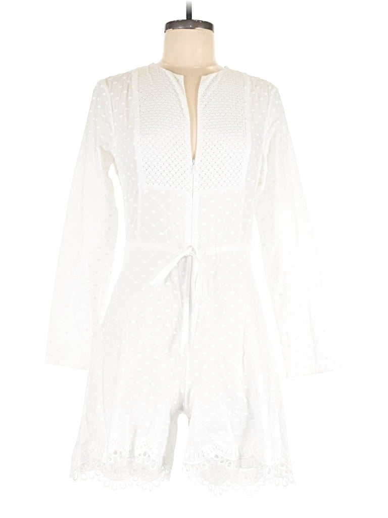 Pre-owned Madderson London Romper In White