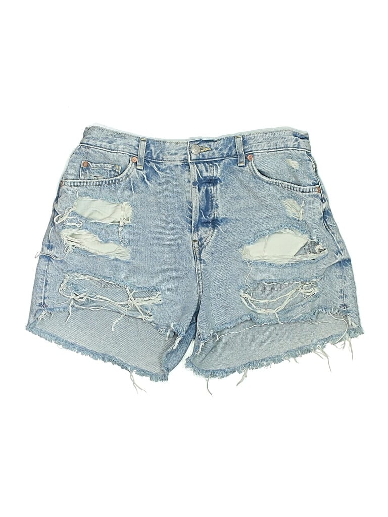 Pre-owned We The Free Denim Shorts In Blue