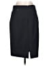 Worth Solid Black Wool Skirt Size 4 - photo 2