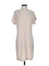 Unbranded Solid Ivory Casual Dress Size XS - photo 1