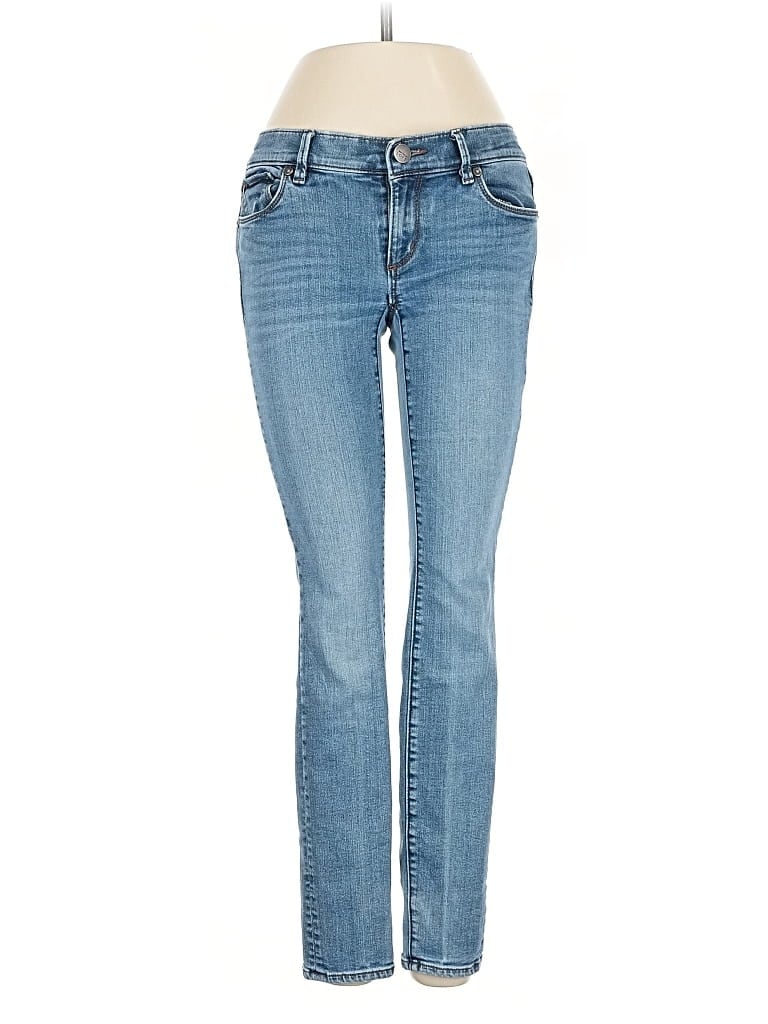 Pre-owned Ann Taylor Loft Outlet Jeans In Blue