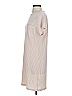 Unbranded Solid Ivory Casual Dress Size XS - photo 5