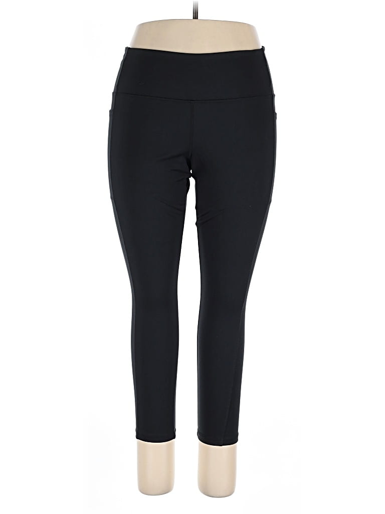 Pre-owned Danskin Active Pants In Black
