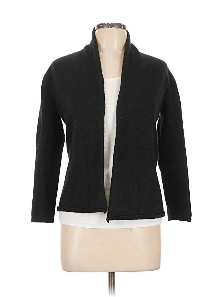 Pre-owned Neiman Marcus Cardigan Sweater In Black