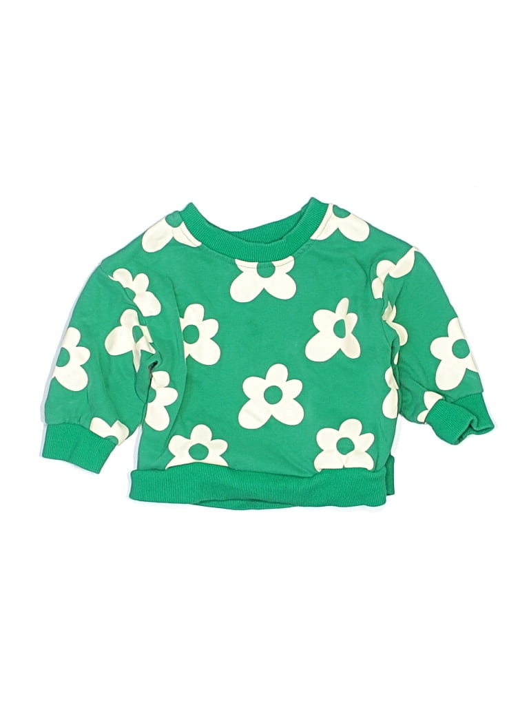 Pre-owned Assorted Brands Babies' Pullover Sweater In Green