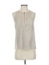 Neiman Marcus Ivory Sleeveless Blouse Size XS - photo 1