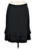 Poetry Solid Black Formal Skirt Size 6 - photo 1