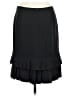 Poetry Solid Black Formal Skirt Size 6 - photo 2