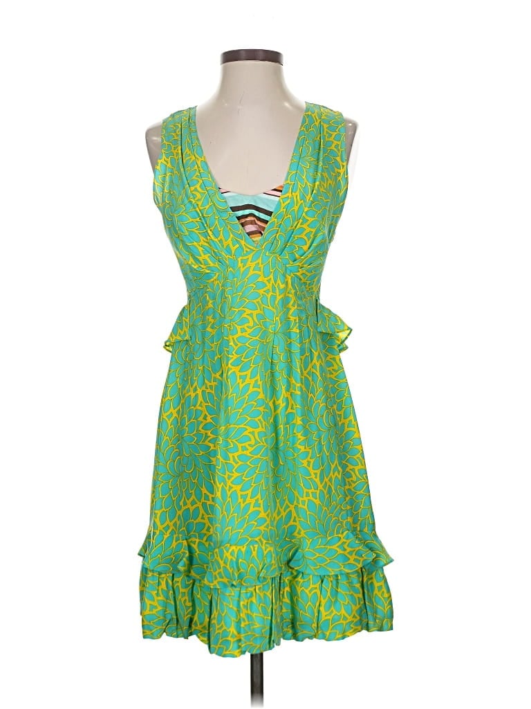 Pre-owned Nanette Lepore Cocktail Dress In Green