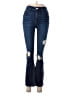 Paige Hearts Blue Jeans Size 26 waist - photo 1