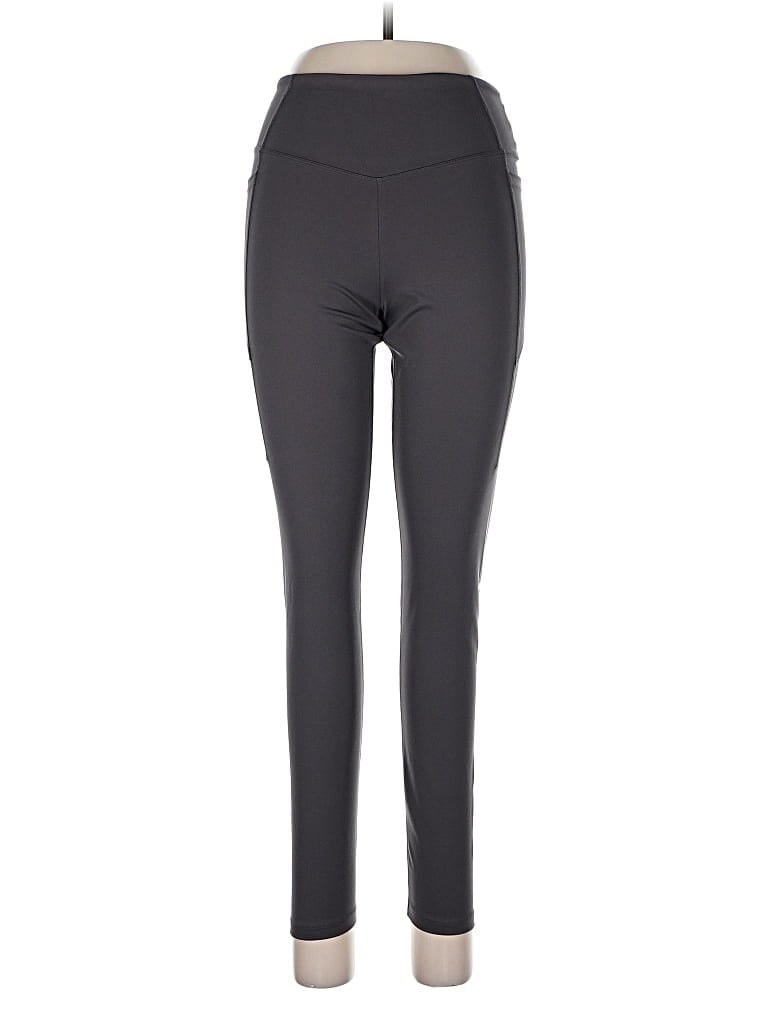 Pre-owned Victoria's Secret Pink Active Pants In Gray