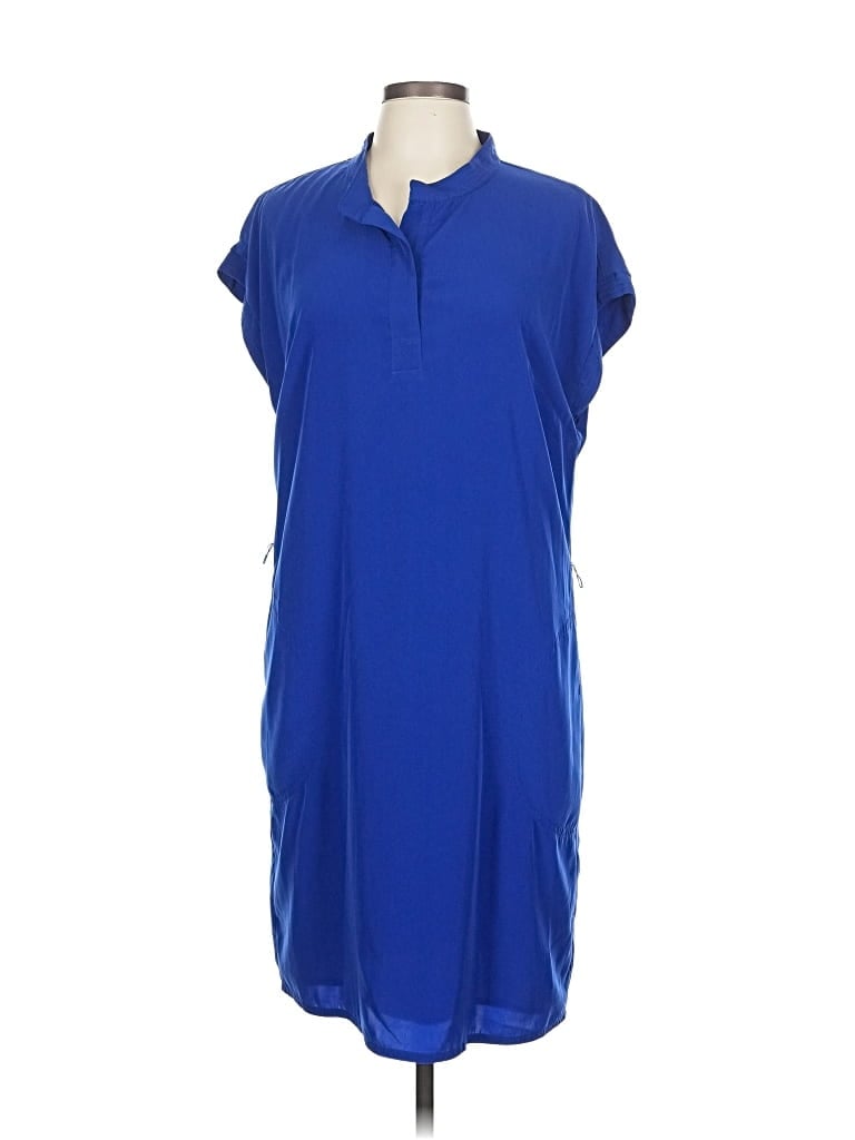 Pre-owned Laundry By Shelli Segal Casual Dress In Blue