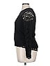 Tory Burch 100% Merino Wool Black Cardigan Size XL - photo 5