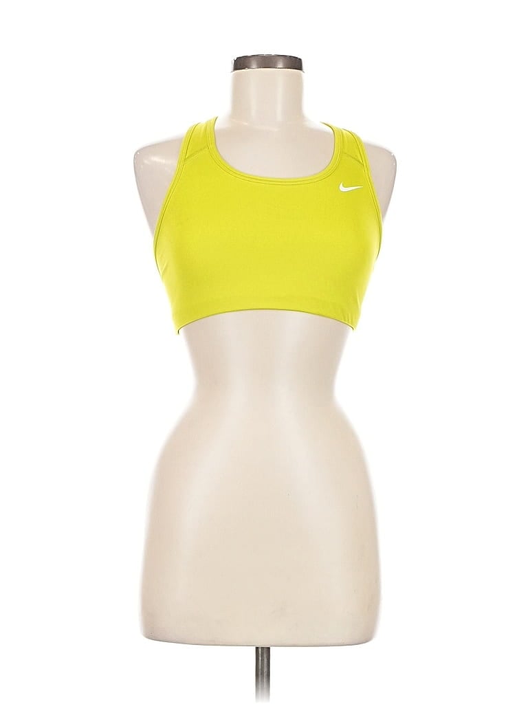 Pre-owned Nike Sports Bra In Yellow