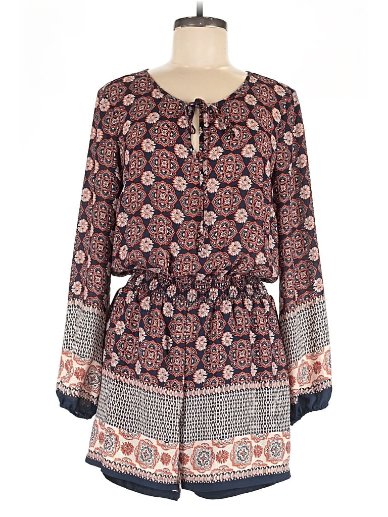 Pre-owned Dr2 Romper In Brown