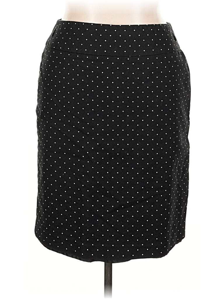 Pre-owned Liz Claiborne Casual Skirt In Black