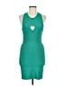 Bebe Teal Cocktail Dress Size M - photo 1