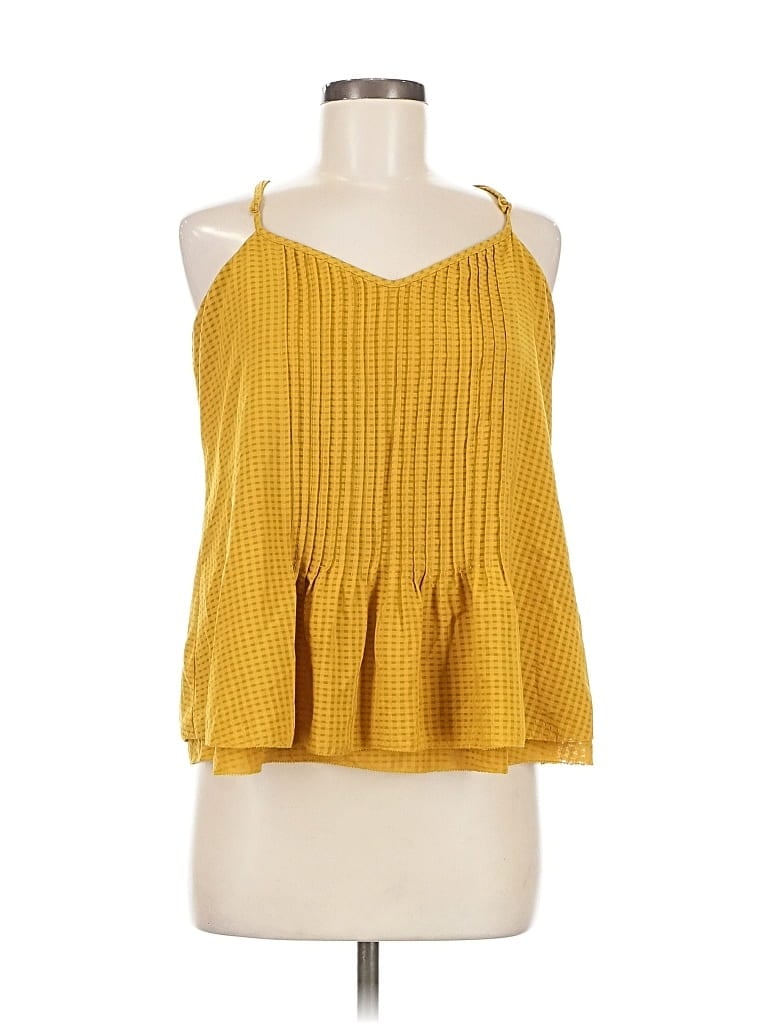 Pre-owned Sanctuary Sleeveless Blouse In Yellow