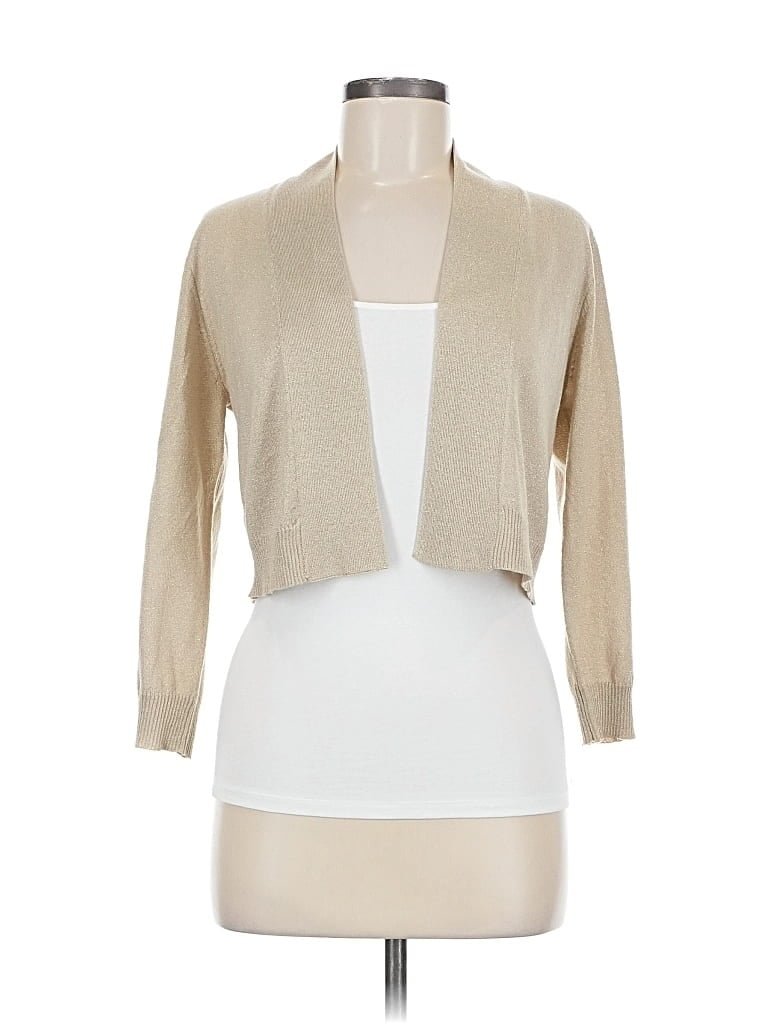 Pre-owned Calvin Klein Cardigan Sweater In Brown