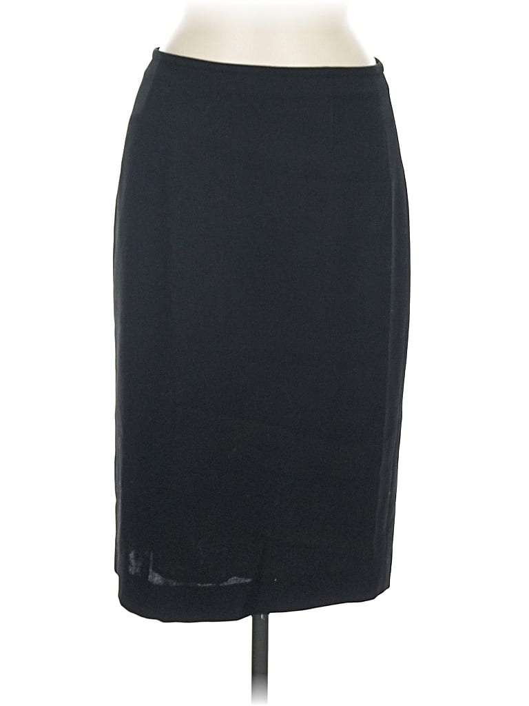 Pre-owned Armani Collezioni Casual Skirt In Black