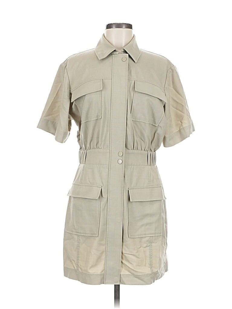 Pre-owned Simkhai Casual Dress In Brown