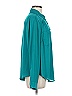 Torrid 100% Polyester Teal Long Sleeve Blouse Size Med Plus (00) - photo 4