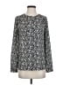 Ann Taylor LOFT 100% Polyester Black Long Sleeve Blouse Size XS - photo 1