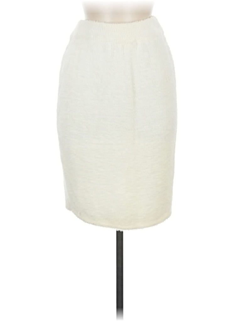 Pre-owned Amanda Uprichard Formal Skirt In White