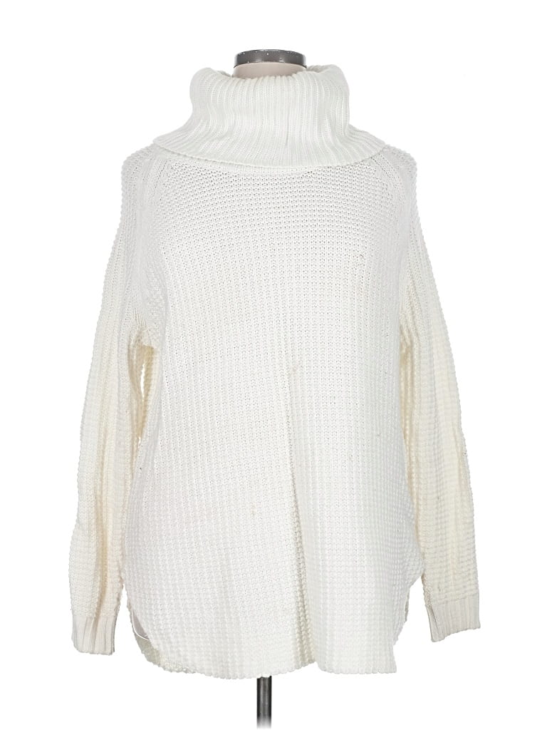 Pre-owned A New Day Turtleneck Sweater In White