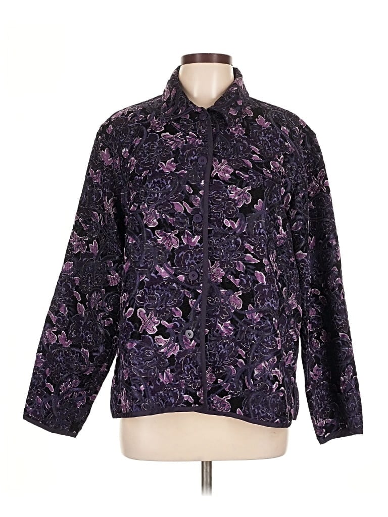 Pre-owned Sophie Max Jacket In Purple