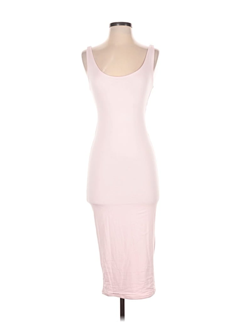 Pre-owned Naked Wardrobe Tank Top Pink Strapless Neckline Tops