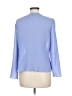 AGB 100% Polyester Blue Long Sleeve Blouse Size 8 (petite) - photo 2
