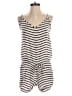 J.Crew 100% Polyester Stripes Ivory White Romper Size S - photo 1
