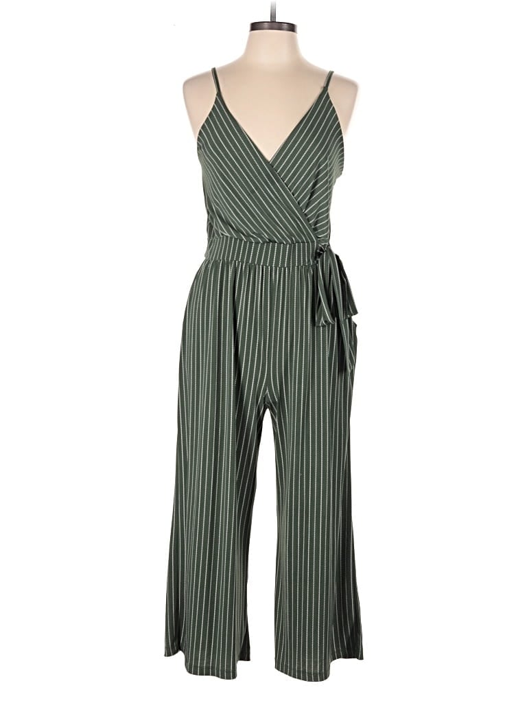 Pre-owned Kaileigh Jumpsuit In Green