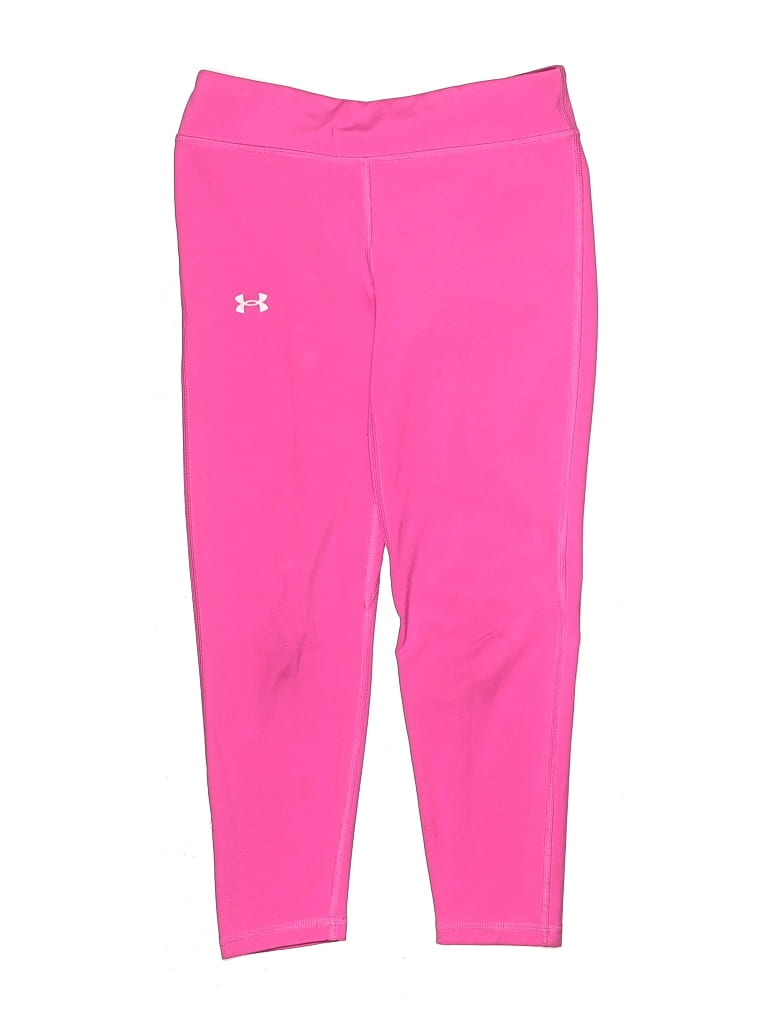 Pre-owned Under Armour Kids' Active Pants In Pink
