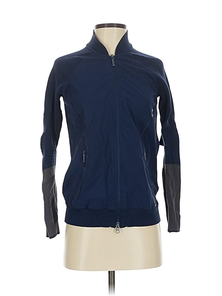 Pre-owned Adidas Stella Mccartney Track Jacket In Blue