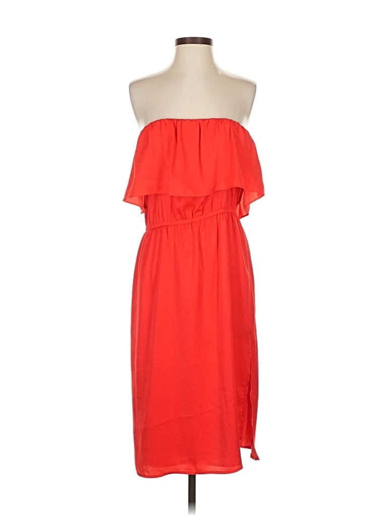 Pre-owned Bcbgmaxazria Casual Dress In Red
