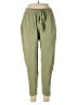 Eberjey 100% Rayon Solid Green Casual Pants Size L - photo 1