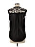 Bishop + Young 100% Polyester Black Sleeveless Blouse Size M - photo 2