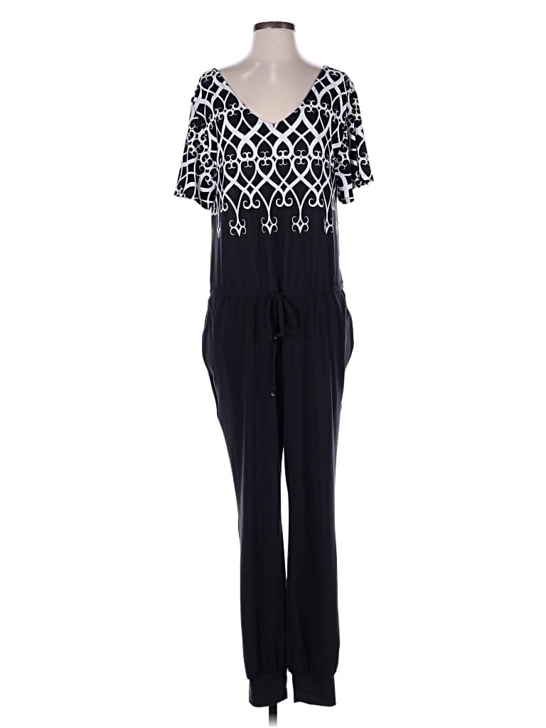 Pre-owned Lularoe Jumpsuit In Black