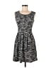 Max Studio Graphic Black Casual Dress Size S - photo 1