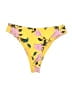 Eidon Floral Yellow Swimsuit Bottoms Size M - photo 1