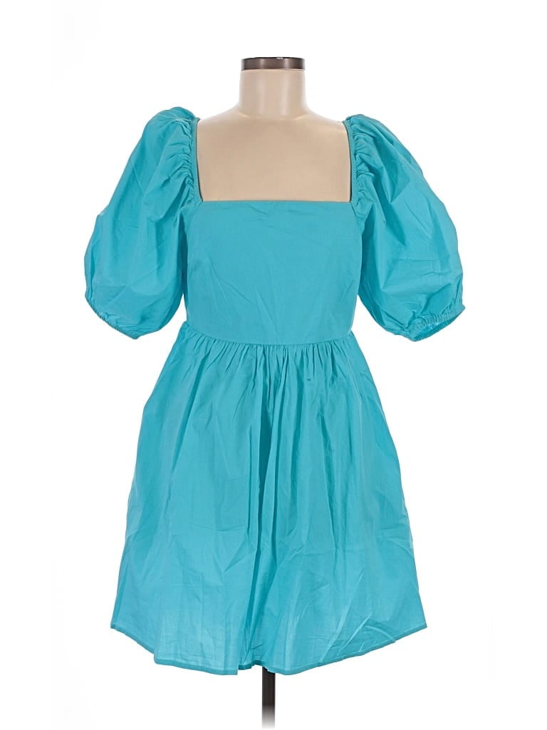 A New Day Casual Dress In Blue