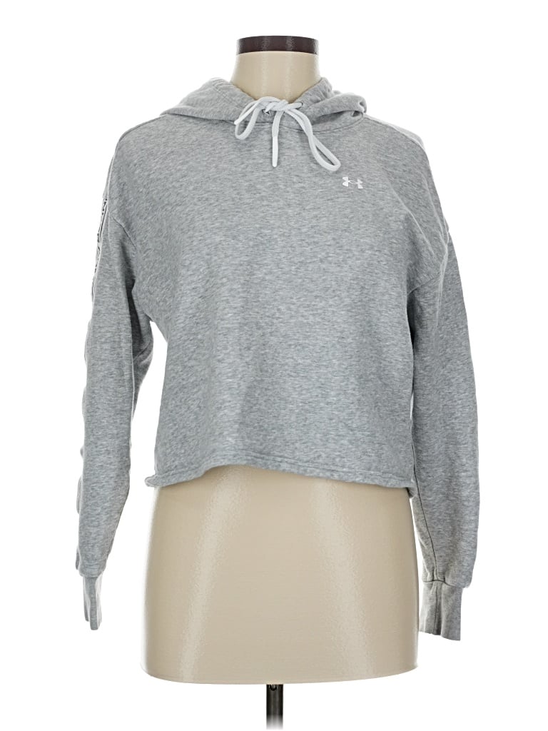 Pre-owned Under Armour Pullover Sweater In Gray