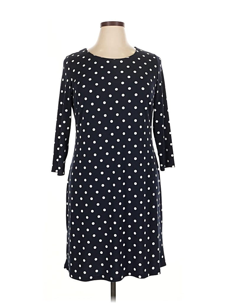 Pre-owned Tommy Hilfiger Casual Dress In Black