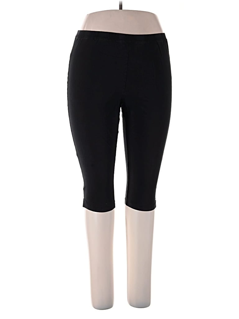 Pre-owned Woman Within Active Pants In Black