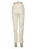 Leggiadro Solid Ivory Casual Pants Size 12 (4) - photo 2