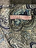 Calypso St. Barth Paisley Silver Long Sleeve Blouse Size S - photo 6