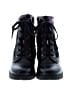 DKNY Purple Black Ankle Boots Size 4 - photo 2